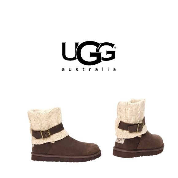 UGG Cassidee Chocolate Boots Size 6.5 Women - Picture 15 of 15